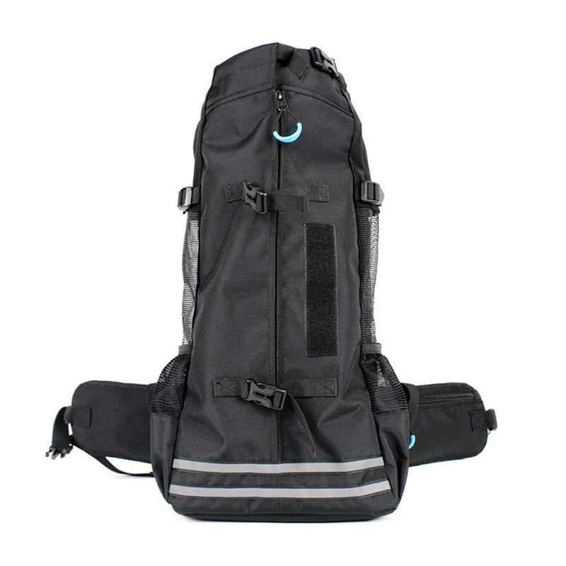 Fashion Waterproof Dog Travel Backpack Thickened Widened Straps Pet Carrier Bags to Be Cozy Eazy for Medium Dogs Corgi Shiba Inu