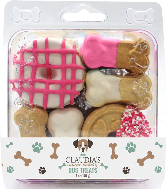 Pink Passion Assortment of Gourmet Dog Cookies, 7Oz