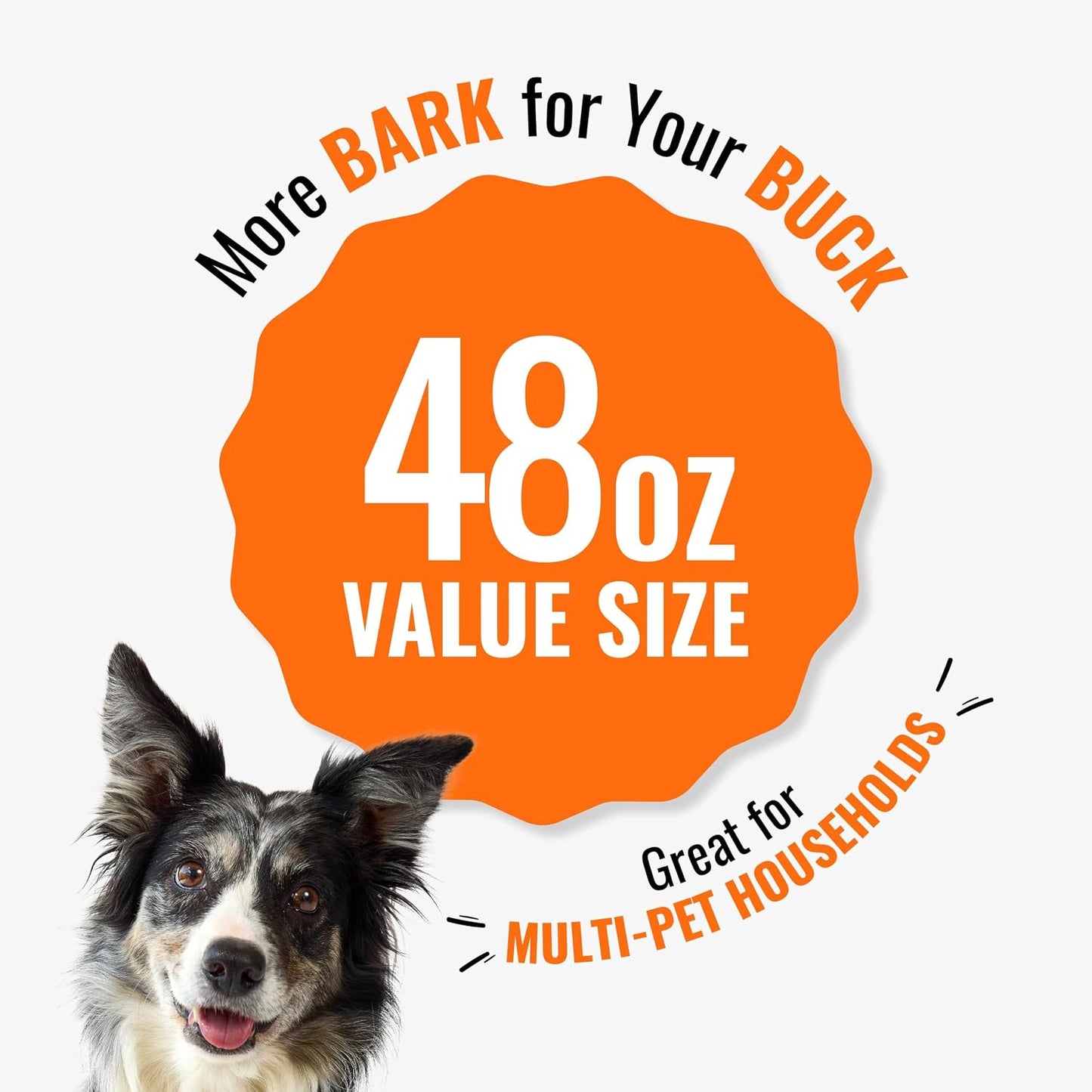 Kabobs Long-Lasting Dog Treat Made with Real Protein, 48 Oz | Premium Chicken, Pork and Beef Hide Chew, Supports Dental Health and Mental Stimulation, for Adult Dogs