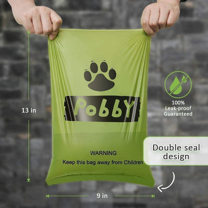 Dog Poop Bags Rolls 540 Count, Unscented Refill Rolls, 9" X 13" Doggie Poop Bags, Dog Waste Bags by