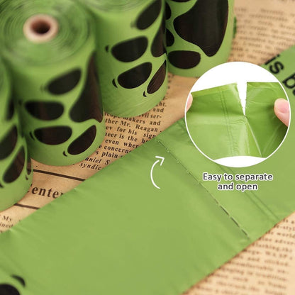 Dog Poop Bags Rolls 540 Count, Unscented Refill Rolls, 9" X 13" Doggie Poop Bags, Dog Waste Bags by