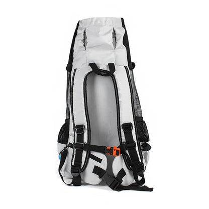 Fashion Waterproof Dog Travel Backpack Thickened Widened Straps Pet Carrier Bags to Be Cozy Eazy for Medium Dogs Corgi Shiba Inu